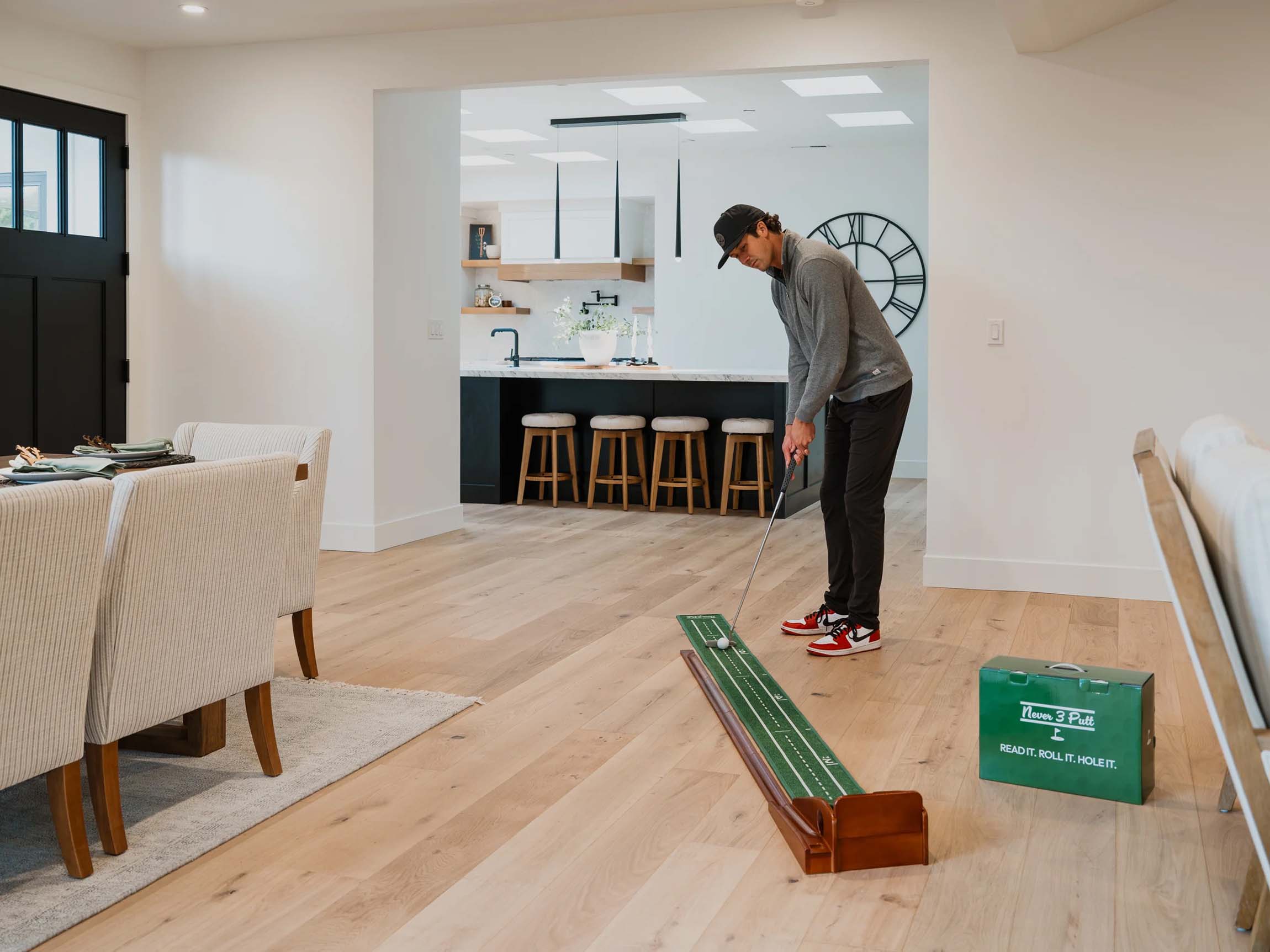 Never 3 Putt indoor putting mat